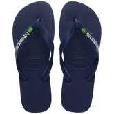Women's Brazil Logo Flip Flops