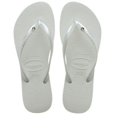 Women's Slim Crystal Flip Flops