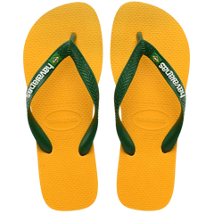 Men's Brazil Logo Flip Flops