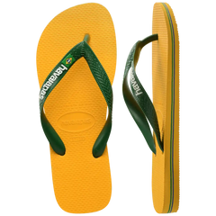 Women's Brazil Logo Flip Flops
