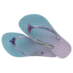 Kids' Slim Glitter Flip Flops