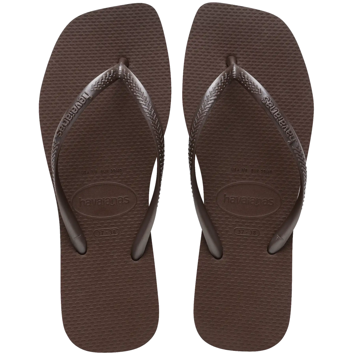 Women's Slim Square Flip Flops