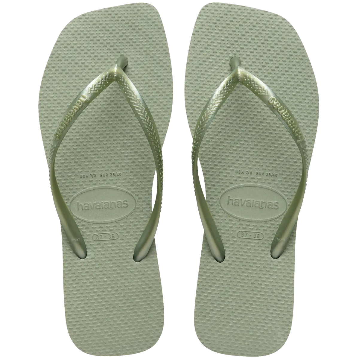 Women's Slim Square Flip Flops