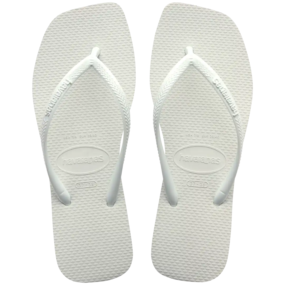 Women's Slim Square Flip Flops