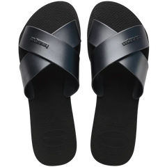 Women's Aqua Metallic Sandals