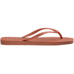 Women's Slim Square Logo Pop Up Flip Flops