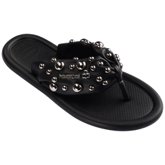Women's Isabel Marant Maxi Puffed Studs Flip Flops